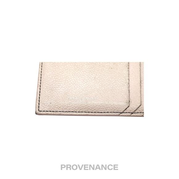 🔴 Saint Laurent Paris SLP Fragment Zip Card Wallet - Powder Pink - Picture 7 of 10